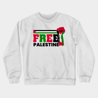 Free Palestine Crewneck Sweatshirt